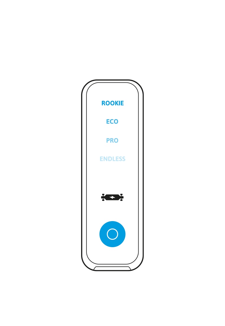 Mellow Remote Switch Riding Modes